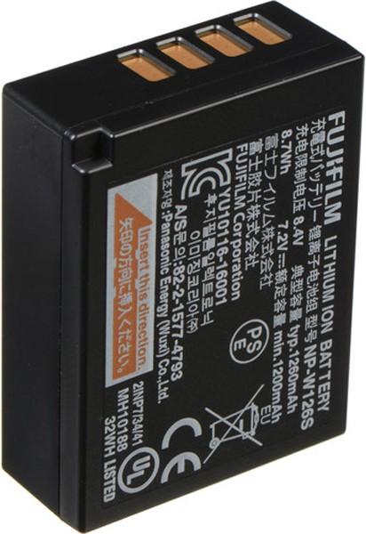 Actual product image Fujifilm NP-W126S Battery (Camera battery)