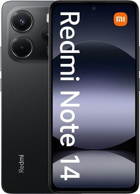 Image du produit Xiaomi Redmi Note 14 (256 Go, Midnight Black, 262.60", Double SIM, 108 Mpx, 4G)