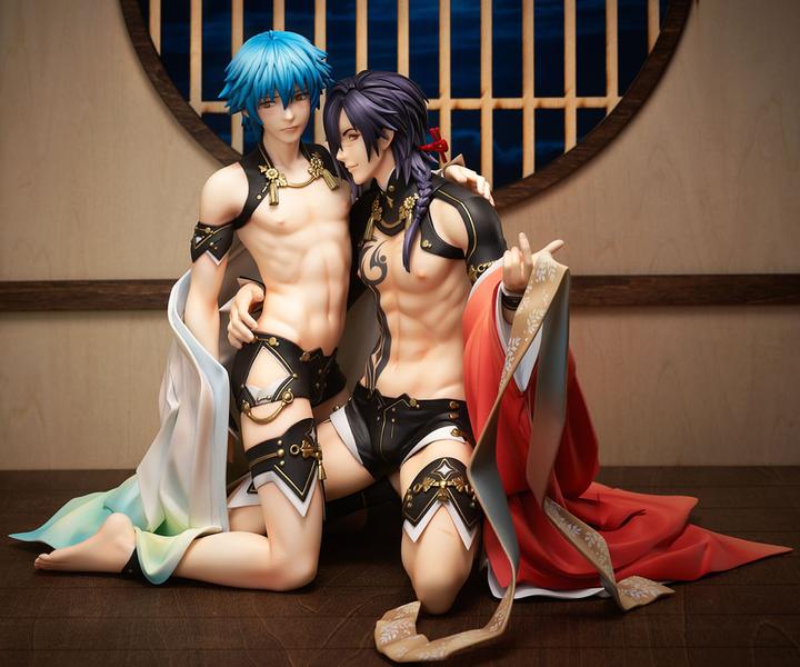 Actual product image Native Dramatical Murder statuette PVC 1/6 Aoba & Koujaku 20 cm