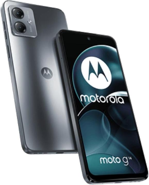 Produktbild Motorola Moto g14 8Gb 256Gb 6,5" Dual (256 GB, Steel Grey, 6.50", Dual SIM, 50 Mpx, 4G)