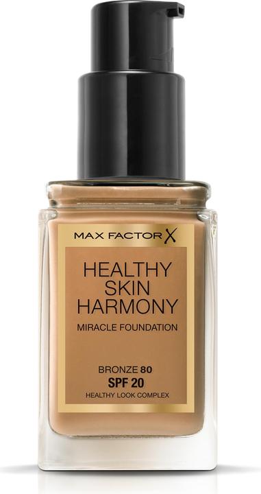 Image du produit Max Factor Healthy Skin Harmony 30 ml flacon pompe Crème 80 Bronze (80 Bronze)