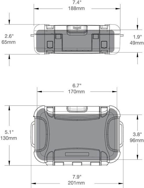 Produktbild Nanuk Schutzhülle Nano 330 - schwarz (Fotokoffer, 1.69 l)