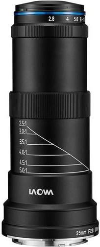 Immagine prodotto Venus Optic Laowa 25 mm f/2,8 2,5-5x UltraMacro Canon EF (Canon EF, Full-frame)