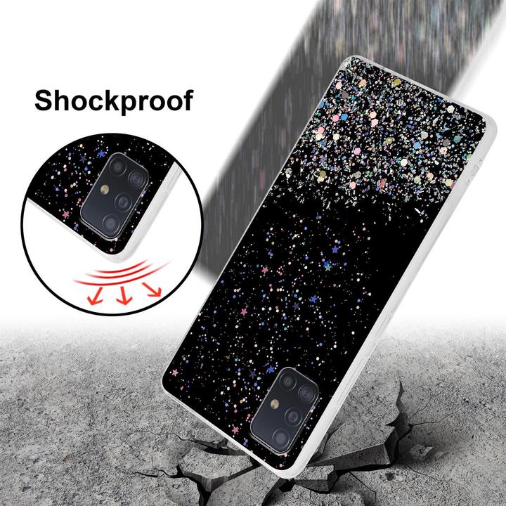 Image du produit Cadorabo Couverture TPU paillettes scintillantes (Samsung Galaxy A51 5G)