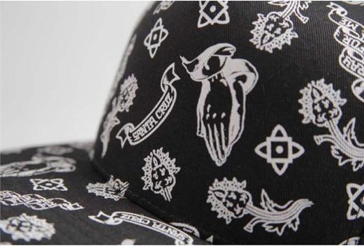 Actual product image Santa Cruz Pray Pattern Cap (One size)