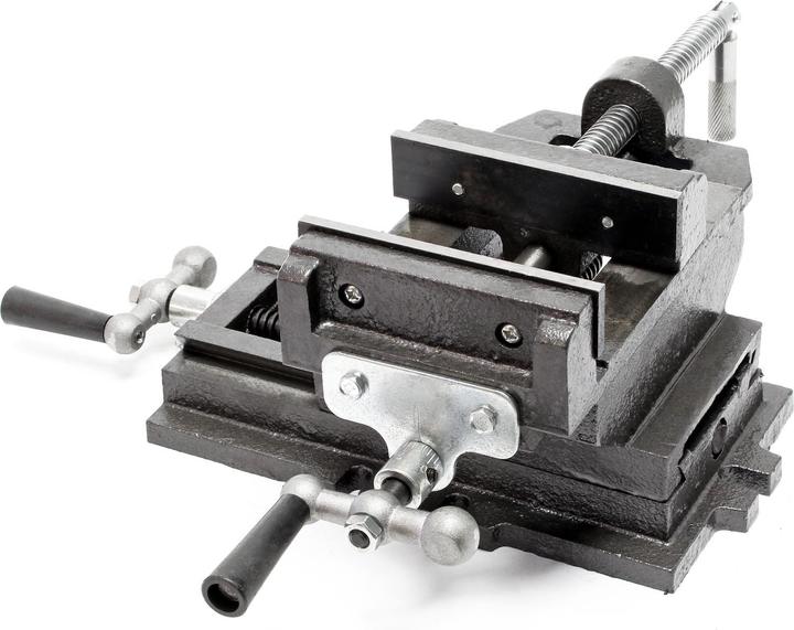 Immagine prodotto Wiltec Fresatrice a slitta a croce con morsa X-Y da banco 150 mm (150 mm)