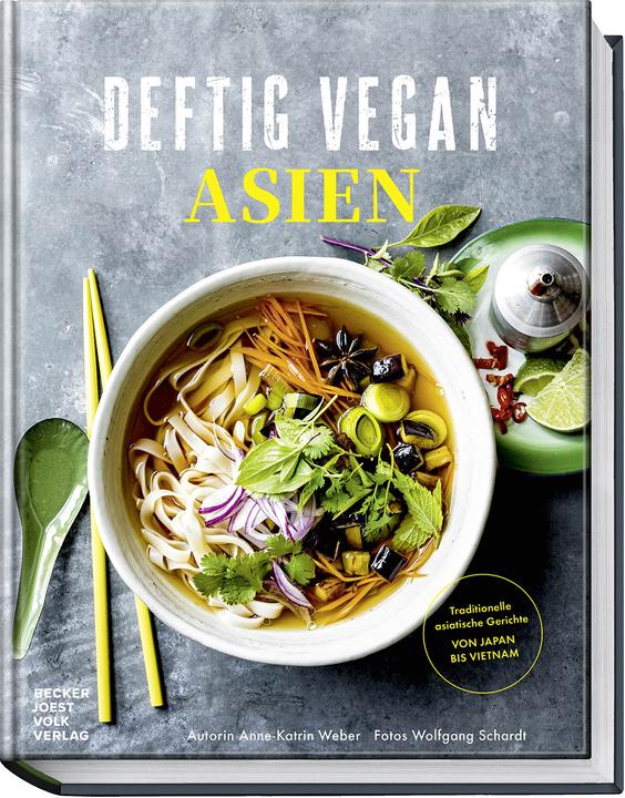 Actual product image Deftig Vegan Asien (German, Anne-Catrin Weber, Wolfgang Schardt, 2025)