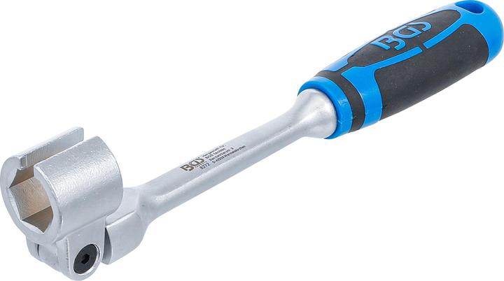 Produktbild BGS Spezial-Ringschlüssel für Lambdasonden, kippbar, mit Griff SW 22 mm (22 mm)