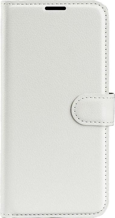Actual product image Cover-Discount Xiaomi Poco C65 / Redmi 13C - Leather case white (Xiaomi Poco C65, Xiaomi Redmi 13C)