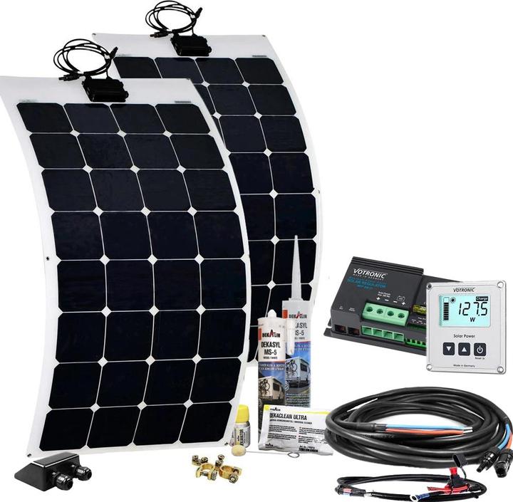 Image du produit Offgridtec Système solaire pour camping-car SPR-F 240W 12V EBL en option (240 W)