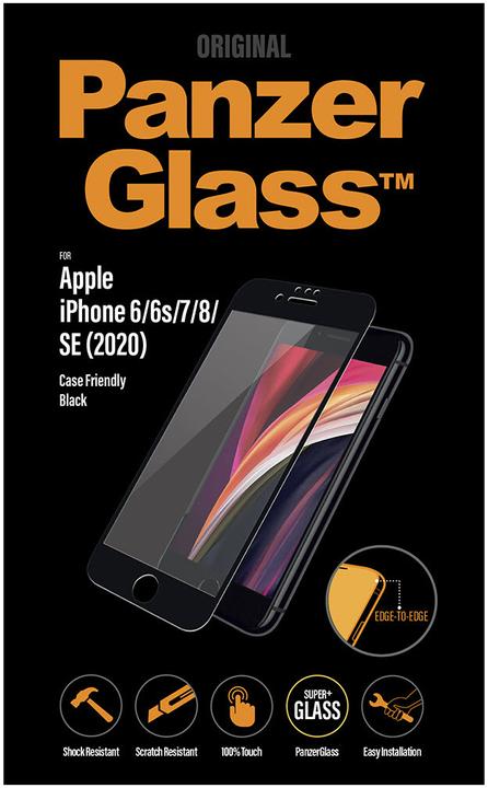 PanzerGlass Case Friendly (1 Stück, Apple iPhone 7, Apple iPhone 6s, Apple iPhone 8, Apple iPhone 6, Apple iPhone SE)