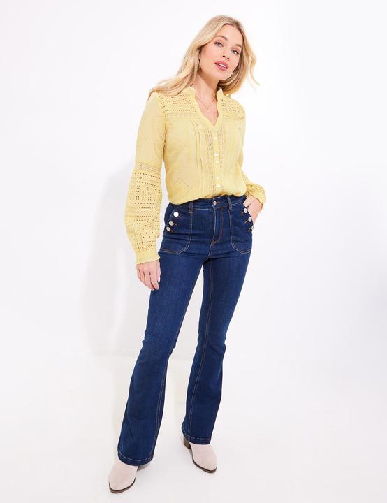 Actual product image Joe Browns Vintage Broderie Detail Top (40)