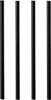 Actual product image Papstar Cocktail Straws Pure 10cm (500 x)