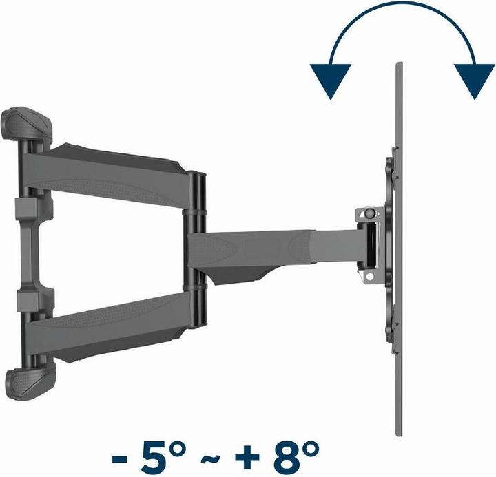 Produktbild Gembird Uchwyt ścienny do telewizora - obracany i pochylany 32-75inch 45 kg (Wand, 75", 45.50 kg)