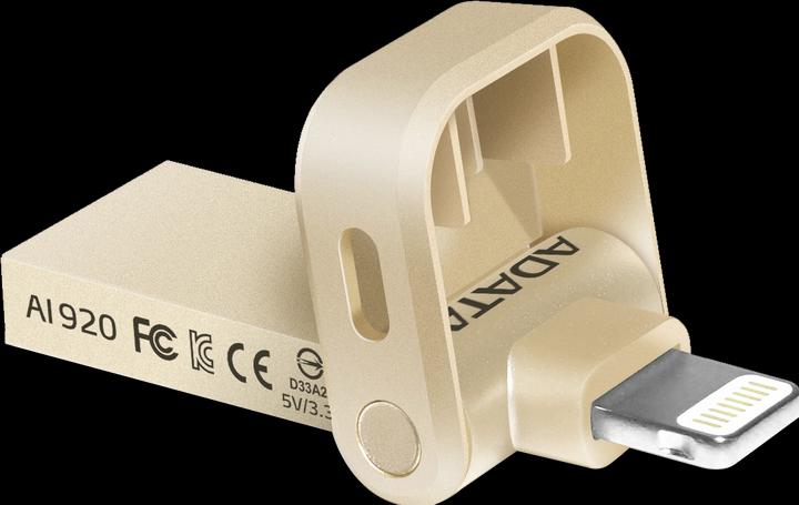 Productafbeelding Adata OTG Stick AI920 128GB Lightning naar USB 3.1 (128 GB)