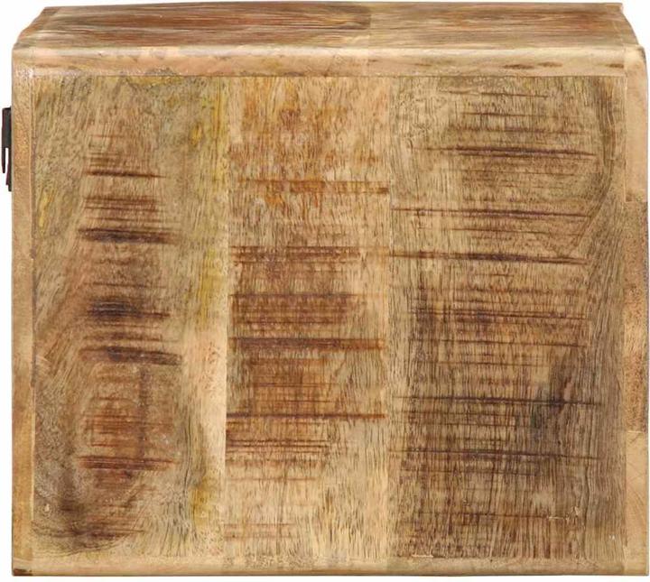 Produktbild VidaXL TV-Wandregal 60x30x25 cm Massivholz Raues Mango (30 x 25 x 25 cm)