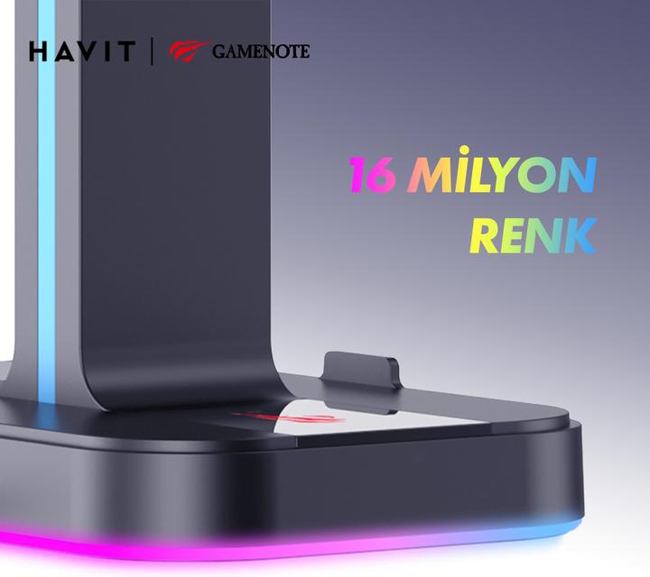 Immagine prodotto Havit TH650 Supporto per cuffie RGB