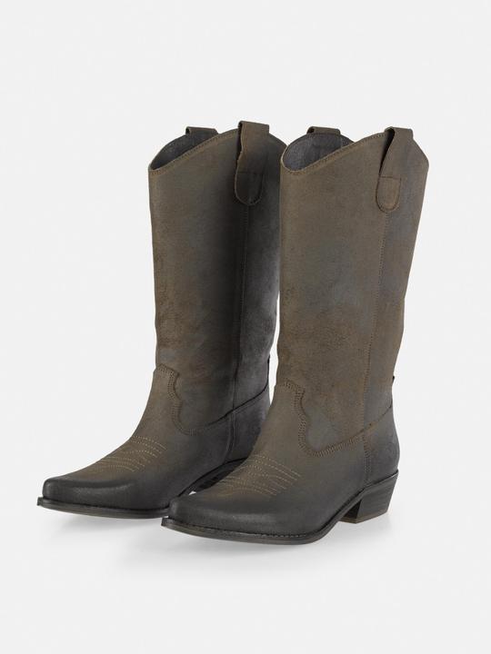 Image du produit Felmini El Paso B921, bottes de cowboy en daim de luxe. Avec l'artisanat d'art (40)