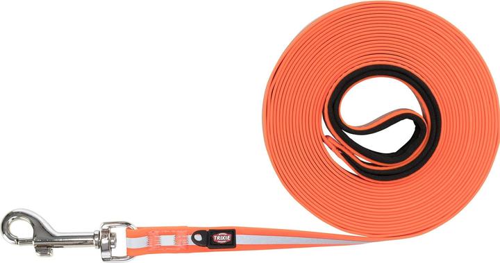 Trixie Schleppleine Easy Life M-XL, 10 m, reflektierend, Orange (M, XL, Hund, Allgemein)