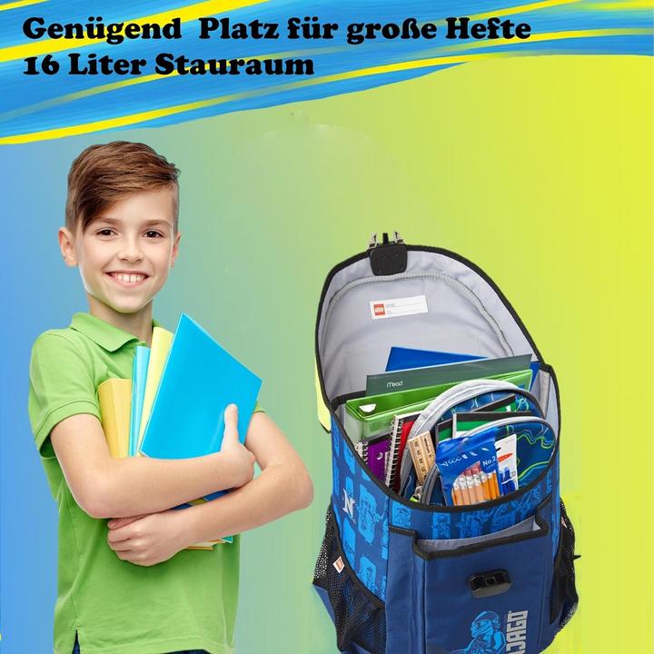 Actual product image Familando Ninjago Schulranzen-Set (16 l)