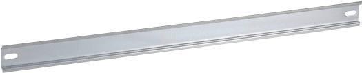 Actual product image EFB Elektronik Top hat profile for 48.30cm (19") mounting, 482 x 35 x 7.5 mm, galvanized steel, 2 x mounting holes