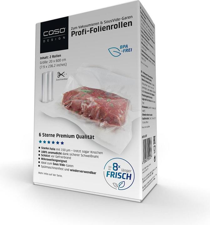 Caso 6 Stars Professional Vacuum Rolls 1247 2 pcs (2 x)