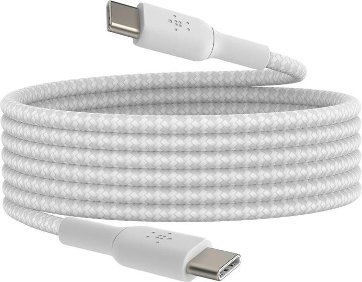 Productafbeelding Belkin USB-C naar USB-C gevlochten PVC 2m Twin Pack (2 m, USB 2.0, 60 W)
