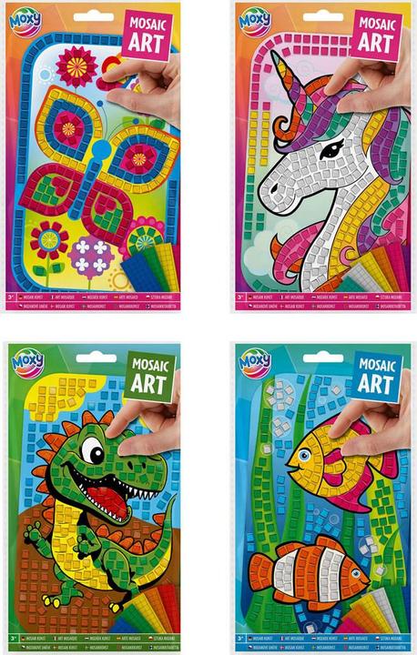 Produktbild Grafix Mosaikkunst A5 assortiert