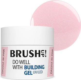 Produktbild Brush up Brushup Do Well With Building Gel Dazzle In Pink 12g
