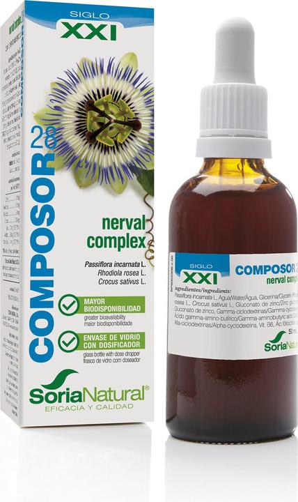 Produktbild Soria Natural Soria Composor 28 Nerval-Komplex 50ml Xxi (Körperlotion, 50 ml)