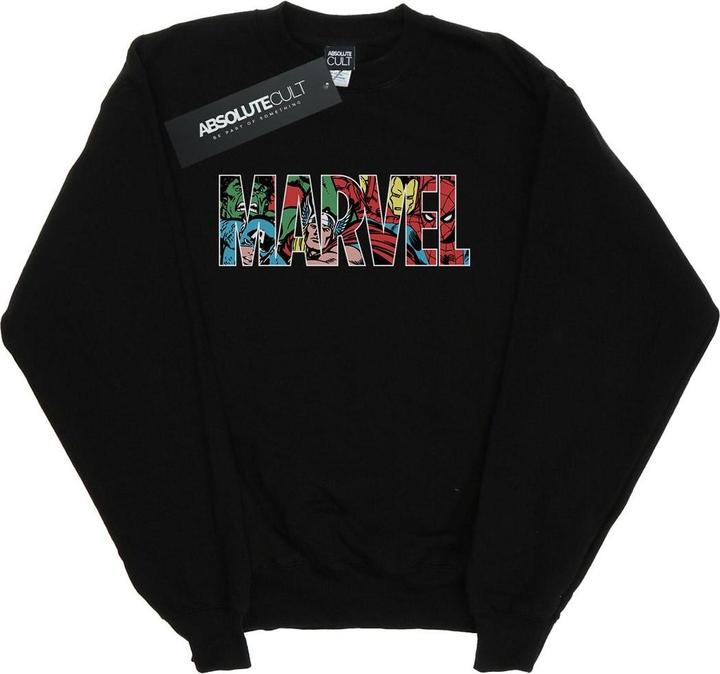 Logo Character Infill Sweatshirt Mädchen (116)