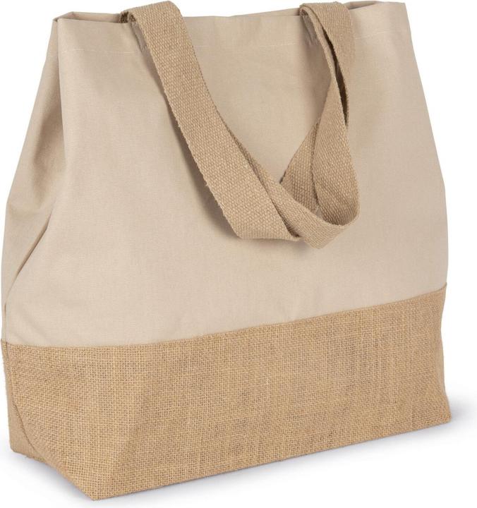 Image du produit Kimood Tote bag toile de coton et jute