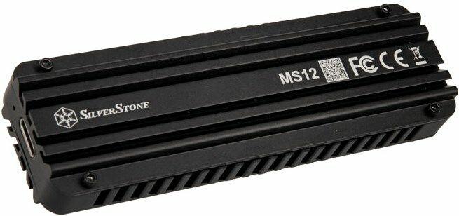 Actual product image Silverstone MS12 (M.2 2280, M.2 2260, M.2 2242)