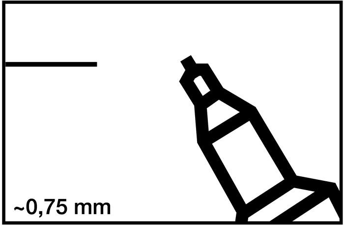 Produktbild Edding Permanent Marker 404 (Grün, 0.80 mm, 1 x)