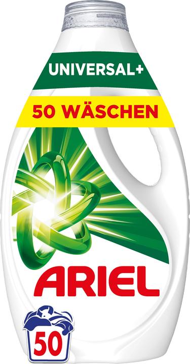 Productafbeelding Ariel Universal+ (50 Wascycli, Vloeibaar wasmiddel)