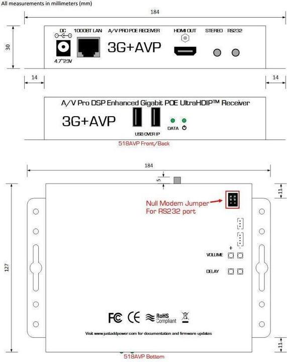 Image du produit Just Add Power Vbs-Hdmi-518avp (HDCP 2.2.2)