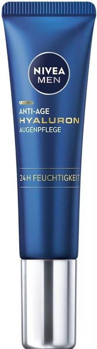 Image du produit NIVEA MEN Crème pour les yeux hyaluronique anti-âge pour hommes (Crème, 15 ml, Jour + nuit)