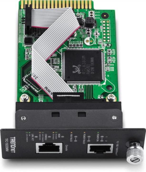 Produktbild Trendnet SNMP-Management-Modul, 10/100Mbps Fast Ethernet port (2 Ports)