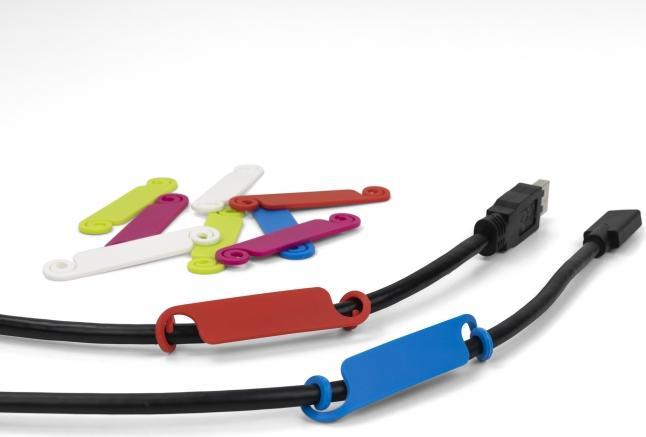 Produktbild Delock Kabelmarkierer Set 10 Stück farbig
