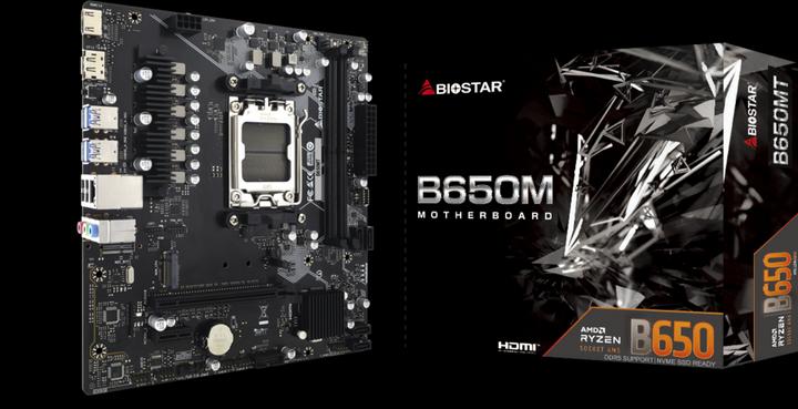 Produktbild Biostar B650MT (AM5, AMD B650, mATX)