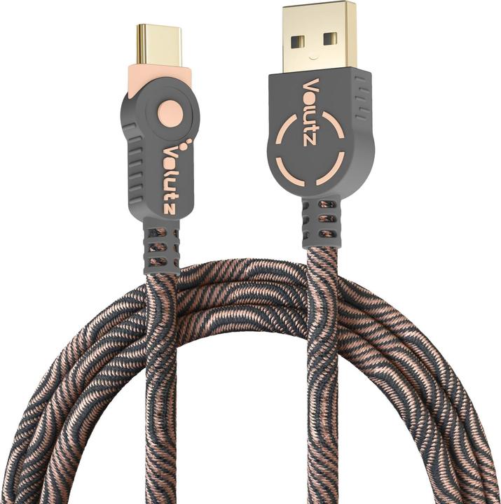 Produktbild Volutz USB 2.0-Kabel Armorcord USB A - USB C 2 m (0.02 m, USB 2.0)