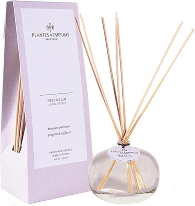 Image du produit Plantes & Parfums de Provence Bâtonnets parfumés Rêve de lin 100 ml (100 ml)