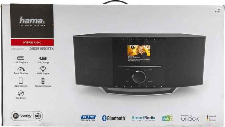 Produktbild Hama DIR3510SCBTX (DAB, FM, DAB+, Internetradio, Bluetooth, WLAN)