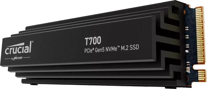 Actual product image Crucial T700 with Heatsink (1000 GB, M.2 2280)