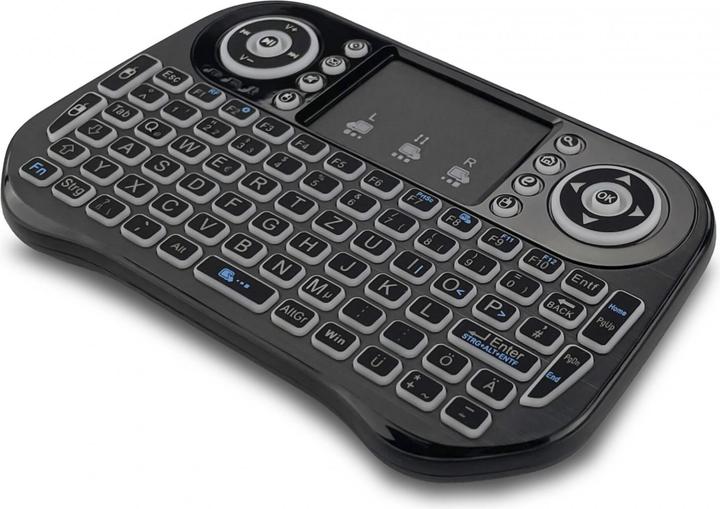 Image du produit Fantec Mini clavier sans fil WK-300 RGB (DE, Sans fil)