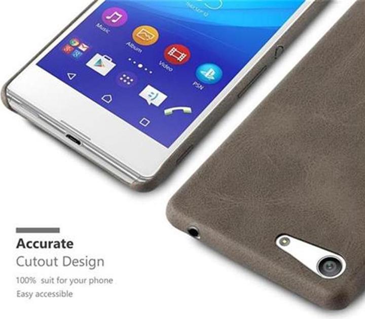 Produktbild Cadorabo Hard Cover Kunstleder mit Struktur (Sony Xperia M5)