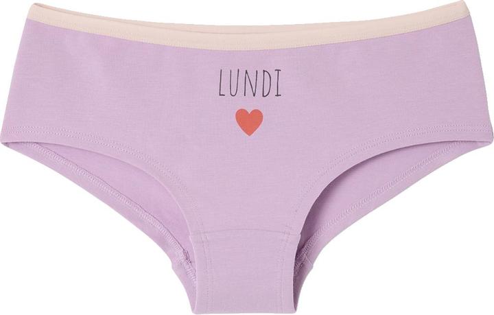 Actual product image Vertbaudet Bio-Kollektion: 7er-Pack Mädchen Shortys (98, pack of 7)