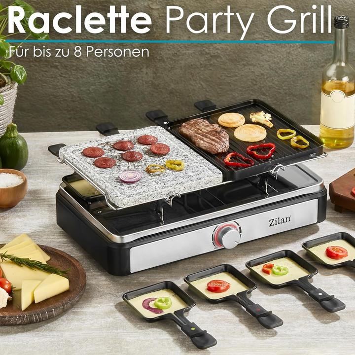 Produktbild Zilan Raclette-Grill für 8 Personen