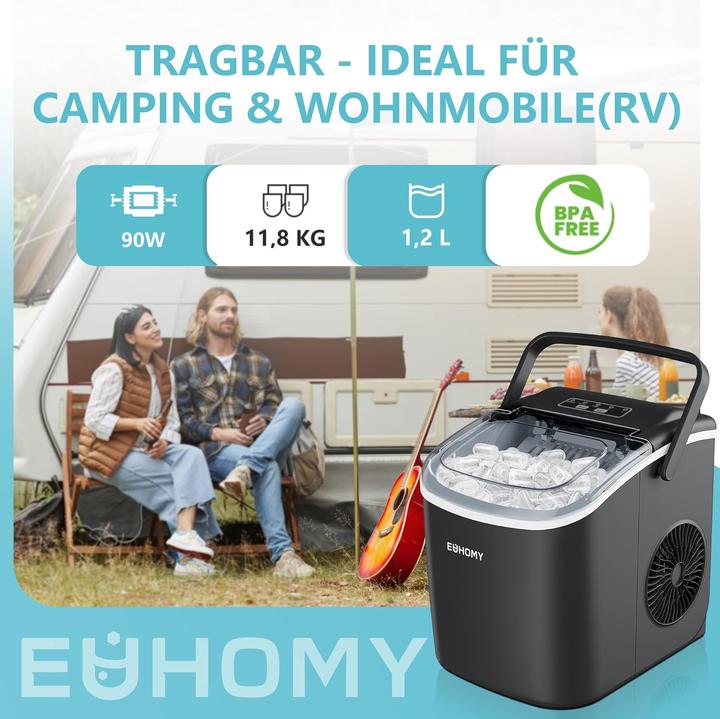 Produktbild Euhomy Eiswürfelmaschine