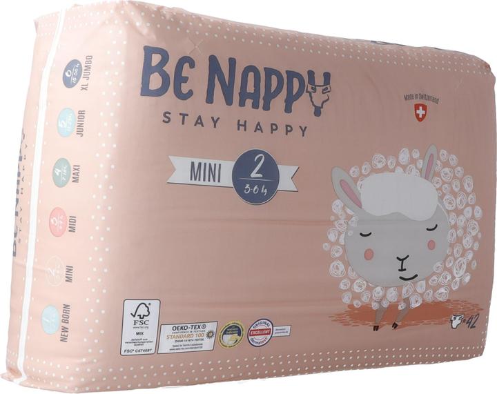 Produktbild Be Nappy Windel (Gr. 2, 42 Stück)
